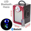 Bluetooth Ηχείο με led Crystal Sound red