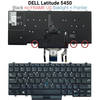 Πληκτρολόγιο Dell Latitude E5450 no Frame us Bl+tr