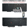 Πληκτρολόγιο Lenovo Thinkpad e15 Gen1 gen 2  + Backlit + Trackpoint
