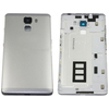 HQ OEM Huawei Honor 7 (PLK-L01, PLK-AL10, PLK-UL00, PLK-TL01H) Battery Back Cover Πίσω Καπάκι Μπαταρίας + Camera Lens Τζαμάκι Κάμερας Silver