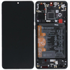 Γνήσιο Original Huawei P30 (ELE-L09 ELE-L29) Lcd Screen Display Οθόνη + Touch Screen Digitizer Μηχανισμός Αφής + Πλαίσιο Frame Bezel Μαύρο Black 02352NLL 02354HLT(Service Pack By Huawei)