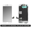 Γνήσια Original Iphone 8, Iphone8 (A1905, A1863, A1906)​ Lcd Display Οθόνη + Digitizer Touch Screen Οθόνη Αφής White + Small Parts Μικρά εξαρτήματα (Pulled By foxconn)