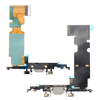 HQ OEM Συμβατό Με Apple Iphone 8 (A1863, A1905),  iPhone SE 2020 2nd Generation (A2275, A2296) Charging Dock Connector Lightning Flex Καλωδιοταινία Κονέκτορας Φόρτισης + Microphone Μικρόφωνο​ White Άσπρο (Premium A+​)