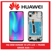 HQ OEM Huawei Honor 10 Lite Dual Sim (HRY-LX1, HRY-LX1MEB, HRY-LX2, HRY-AL00a, HRY-AL00, HRY-TL00), Honor 20 Lite Dual Sim (HRY-L21CT) Lcd Screen Display Οθόνη + Touch Screen Digitizer Μηχανισμός Αφής + Πλαίσιο Frame Bezel Black (Grade AAA+++)