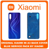 Γνήσιο Original Xiaomi MiA3 Mi A3 (M1906F9SH, M1906F9SI) Rear Back Battery Cover Πίσω Καπάκι Κάλυμμα Μπαταρίας Blue Μπλε (Service Pack By Xiaomi)