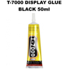 Zhanlida T-7000 T7000 Glue Display Installation Adhesive 50ml Ειδική Αδιάβροχη Κόλλα για Συγκόλληση Οθόνης σε κινητά τηλέφωνα και Tablet Black Μαύρο