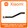 Γνήσια Original Xiaomi Mi A3, MiA3 (M1906F9SH) Lcd Flex Cable Connector Καλωδιοταινία Οθόνης (Service Pack By Xiaomi)