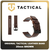 Original Γνήσιο Tactical 311 Leather Band 20mm Smartwatch Bracelet Strap Λουράκι Ζώνη Δερμάτινο Για Ρολόι Brown Καφέ