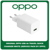 Original Γνήσιο OPPO Travel Charger Quickcharger USB 4A Φορτιστής Ταξιδιού AK779GB White Άσπρο (Service Pack by OPPO)