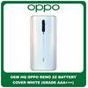 OEM HQ Oppo Reno 2Z , Reno2Z (PCKM70, PCKT00, PCKM00, CPH1945, CPH1951, PCKM80) Rear Back Battery Cover Πίσω Κάλυμμα Καπάκι Μπαταρίας White Άσπρο (Grade AAA+++)