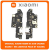 Original Γνήσιο Xiaomi Redmi 9A , Redmi9A (M2006C3LG, M2006C3LI, M2006C3LC, M2004C3L) Καλωδιοταινία Φόρτισης SUB Charging Board (Charge Connector Dock Flex) + Mic Μικρόφωνο (Service Pack By Xiaomi)
