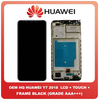 OEM HQ Huawei Y7 Prime 2018 / Y7 Prime / Y7 2018 (LDN-L01, LDN-L21) Lcd Screen Display Οθόνη + Touch Screen Digitizer Μηχανισμός Αφής + Πλαίσιο Frame Bezel Black Μαύρο Without Logo (Grade AAA+++)