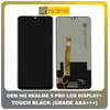 OEM HQ Realme 5 Pro , Realme5 Pro (RMX1971) IPS LCD Display Assembly Screen Οθόνη + Touch Screen DIgitizer Μηχανισμός Αφής Black Μαύρο (Grade AAA+++)