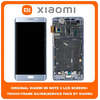 Original Γνήσιο Xiaomi Mi Note 2 , Mi Note2 (2015213) AMOLED LCD Display Assembly Screen Οθόνη + Touch Screen Digitizer Μηχανισμός Αφής + Frame Bezel Πλαίσιο Silver Ασημί (Service Pack By Xiaomi)