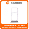 Original Γνήσιο Xiaomi Mi 9 Lite Mi9 Lite (M1904F3BG) SIM Tray Cover Assy + Micro SD Tray Slot Υποδοχέας Βάση Θήκη Κάρτας SIM Κάλυμμα Black Μαύρο (Service Pack By Xiaomi)