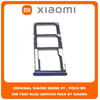 Original Γνήσιο Xiaomi Redmi 9T , Redmi9T (J19S, M2010J19SG, M2010J19SY) Poco M3 , PocoM3 (M2010J19CG, M2010J19CI) SIM Card Tray Cover Assy + Micro SD Tray Slot Υποδοχέας Βάση Θήκη Κάρτας SIM Κάλυμμα Blue Μπλε (Service Pack By Xiaomi)
