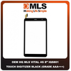 Original Γνήσιο MLS Vital 4G IQS801 8'' Touch Screen Digitizer Μηχανισμός Αφής Black Μαύρο (Service Pack By MLS)