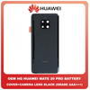 OEM HQ Huawei Mate 20 Pro , Mate20 Pro (LYA-L09, LYA-L29, LYA-AL00, LYA-AL10, LYA-TL00, LYA-L0C) Rear Back Battery Cover Πίσω Κάλυμμα Πλάτη Καπάκι Μπαταρίας + Camera Lens Τζαμάκι Κάμερας Black Μαύρο (Grade AAA+++)