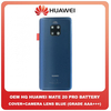 OEM HQ Huawei Mate 20 Pro , Mate20 Pro (LYA-L09, LYA-L29, LYA-AL00, LYA-AL10, LYA-TL00, LYA-L0C) Rear Back Battery Cover Πίσω Κάλυμμα Πλάτη Καπάκι Μπαταρίας + Camera Lens Τζαμάκι Κάμερας Blue Μπλε (Grade AAA+++)