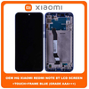 OEM HQ Xiaomi Redmi Note 8T Note8T (M1908C3XG) IPS LCD Display Assembly Screen Οθόνη + Touch Screen Digitizer Μηχανισμός Αφής + Frame Bezel Πλαίσιο Σασί Blue Μπλε (Grade AAA+++)