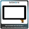 OEM HQ Bitmore Tab711QIII Bitmore COLTAB 7 Inches 7'' KINGVINO 138FHX Touch Screen Panel Digitizer Μηχανισμός Αφής Black Μαύρο (Premium A+)