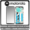 Γνήσιο Original Motorola MOTO G9 PLUS (XT2087) Lcd Display Screen Οθόνη + Touch Screen Digitizer Μηχανισμός Αφής + Frame Πλασιο Black 5D68C17281(Service Pack By Motorola)