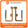 Γνήσιο Original Xiaomi Mi 11 Lite 5G (M2101K9G, M2101K9C, M2101K9R) Fingerprint Flex Sensor Αισθητήρας Δακτυλικού Αποτυπώματος Blue Μπλε (Service Pack By Xiaomi)