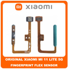 Γνήσιο Original Xiaomi Mi 11 Lite 5G (M2101K9G, M2101K9C, M2101K9R) Fingerprint Flex Sensor Αισθητήρας Δακτυλικού Αποτυπώματος Green Πράσινο (Service Pack By Xiaomi)