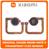 Γνήσιο Original Xiaomi Redmi Note 9 (M2003J15SC, M2003J15SG, M2003J15SS) Fingerprint Flex Sensor Αισθητήρας Δακτυλικού Αποτυπώματος Black Μαύρο (Service Pack By Xiaomi)