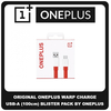 Γνήσιο Original OnePlus Warp Charge USB-A (Type-A) To Type-C Cable 100cm 5461100011 Red Κόκκινο Blister (Blister Pack by OnePlus)