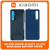 HQ OEM Συμβατό Για Xiaomi Mi Note 10 Lite (M2002F4LG, M1910F4G) Rear Back Battery Cover Πίσω Κάλυμμα Καπάκι Πλάτη Μπαταρίας Black Μαύρο (Premium A+)