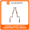 Γνήσια Original Xiaomi Poco F3, Poco F3 (M2012K11AG) Fingerprint Flex Sensor Αισθητήρας Δακτυλικού Αποτυπώματος Night Black Μαύρο (Service Pack By Xiaomi)