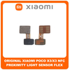Γνήσια Original Xiaomi Poco X3 (MZB07Z0IN), Poco X3 NFC (M2007J20CG) Proximity Light Sensor Flex Αισθητήρας Εγγύτητας Φωτός (Service Pack By Xiaomi)