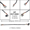 Dc Jack hp dv7-2000