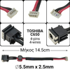 Dc Jack Toshiba C650 (Κοντο)