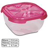Δοχείο Τετράγωνο ροζ 2.1l