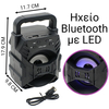 Led Bluetooth Ηχείο Μάυρο
