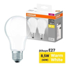 Osram 8.5w e27 led Warm Dual Pack