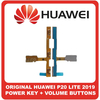 Γνήσια Original Huawei P20 Lite 2019, P20Lite 2019, Power Key Flex Cable On/Off + Volume Key Buttons Καλωδιοταινία Πλήκτρων Εκκίνησης + Έντασης Ήχου (Service Pack By Huawei)