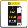 HQ OEM Συμβατό Για Realme 5 Pro , Realme 5Pro (RMX1971, RMX1973) IPS LCD Display Screen Assembly Οθόνη + Touch Screen Digitizer Μηχανισμός Αφής + Frame Bezel Πλαίσιο Σασί Black Μαύρο (Grade AAA+++)