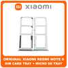 Γνήσιο Original Xiaomi Redmi Note 9, Redmi Note9 (M2003J15SC, M2003J15SG, M2003J15SS) SIM Card Tray + Micro SD Tray Slot Υποδοχέας Βάση Θήκη Κάρτας SIM Forest Green Πράσινο 48200000353W (Service Pack By Xiaomi)
