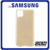 Θήκη Πλάτης - Back Cover, Silicone Σιλικόνη Glitter TPU Gold Χρυσό For Samsung A22 4G