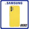 Θήκη Πλάτης - Back Cover, Silicone Σιλικόνη TPU Yellow Κίτρινο For Samsung A32 4G