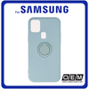 Θήκη Πλάτης - Back Cover, Silicone Σιλικόνη Finger Grip Light Green Πράσινο For Samsung A21S