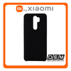 Θήκη Πλάτης - Back Cover, Silicone Σιλικόνη Matt Black Μαύρο Black Μαύρο For Xiaomi Redmi 9