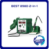 BEST 898D 2-in-1 Σταθμός Κόλλησης Θερμού Αέρα και Στυλό Κόλλησης Με Ψηφιακές Ενδείξεις Digital Hot Air Gun Soldering Station