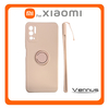 Vennus Θήκη Πλάτης - Back Cover, Silicone Σιλικόνη Ring Lens TPU Light Pink Ροζ For Xiaomi Redmi Note 10 5G/Note 10T 4G/5G
