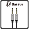 Baseus YIVEN Μ30 Audio Cable Καλώδιο Ήχου 3.5mm Μale - 3.5mm Μale Black Μαύρο 0.5m