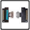 HQ OEM Συμβατό Για Apple iPad Air (2019) (A2153, A2123, A2154) Charging Dock Connector Lightning Flex Καλωδιοταινία Κονέκτορας Φόρτισης White Άσπρο (Grade AAA+++)