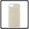 Θήκη Πλάτης - Back Cover, Silicone Σιλικόνη Glitter Gold Χρυσό Glitter 3in1 For iPhone 7/8/SE 2020/SE 2022